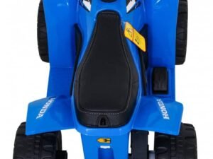 1. Trotinetă electrică pentru copii, model sportiv, culoare albastră, siguranță și divertisment.