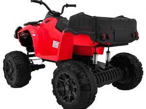 1. Mașină electrică pentru copii, model ATV roșu, siguranță și distracție.