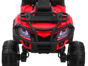 1. Mașină electrică pentru copii, model off-road, roți mari și scaun confortabil.