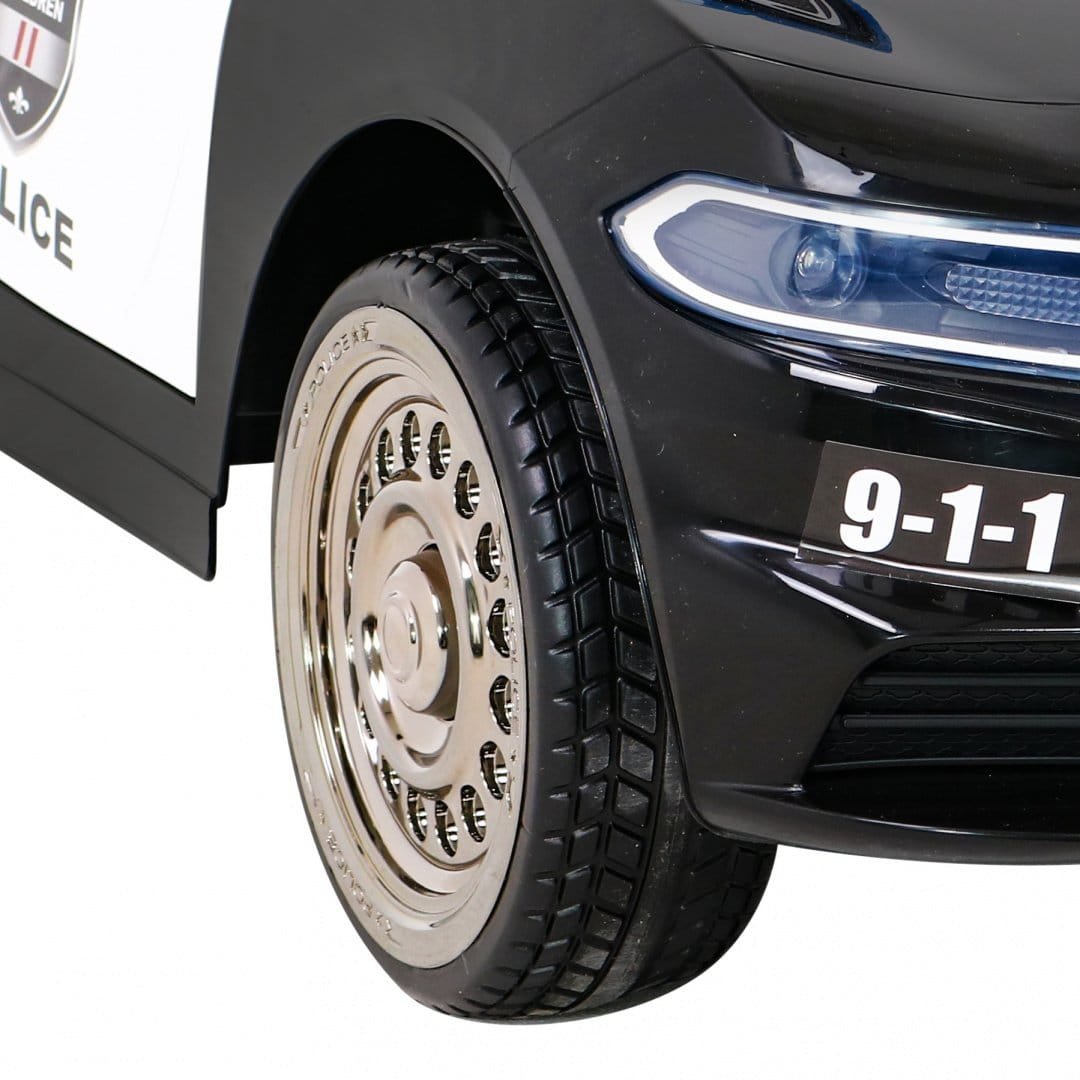 1. Mașină poliție de jucărie pentru copii, realist și sigur pentru joacă.