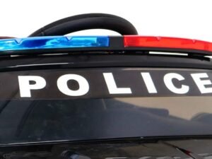 Protecție copii patrolă poliție mașină jucărie sigurantă pentru copii.