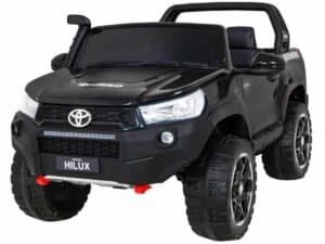 Mașină electrică pentru copii, model Toyota Hilux, jucărie realistă și sigură pentru cei mici.