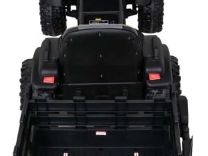 Joacă de rol: jucărie electrică pentru copii, camion încărcător cu volan și roți mari, divertisment sigur.
