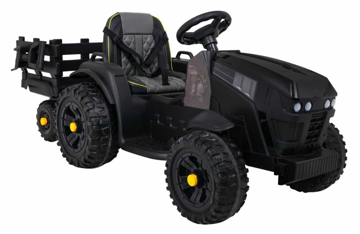 Tractor Titan cu remorcă negru - imagine 10