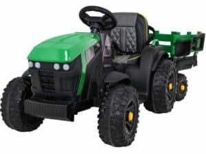 Tractor Titan cu remorcă Verde