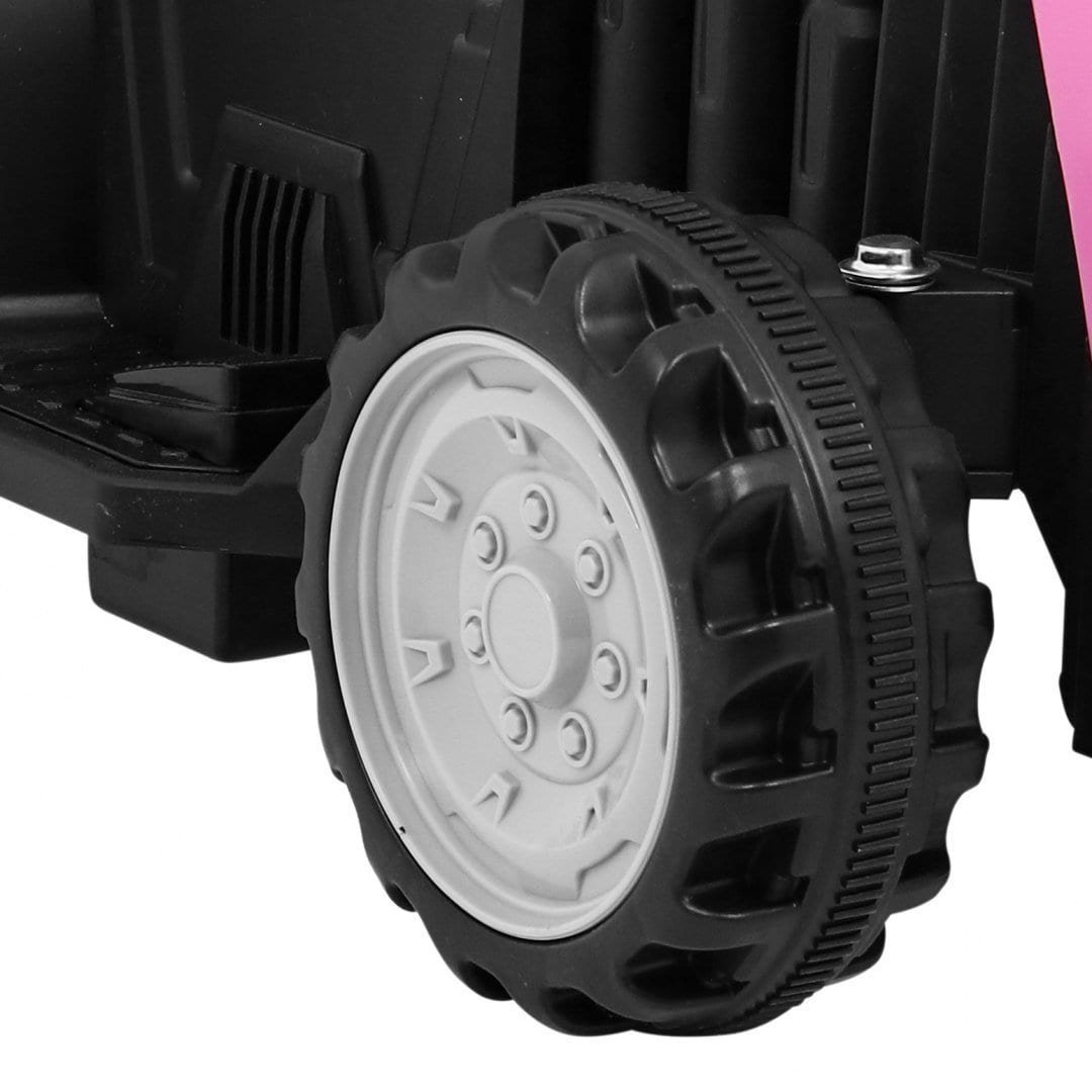 Roată de jucarie pentru mașinuțe din plastic, pentru joaca sigură a copiilor.