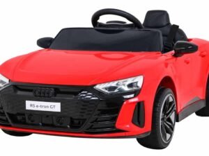 Jucarie masina electrica Audi RS e-tron GT pentru copii, control manual si siguranta.