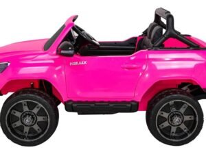 Mașină electrică pentru copii, model roz, jucarie de calitate pentru distracție sigură.