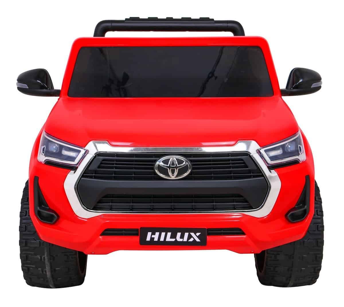 Mașină electrică pentru copii, model Toyota Hilux, jucărie pentru relaxare și distracție în aer liber.