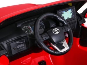 1. Jucarie masinuta electrica pentru copii cu dashboard digital si volan ergonomic.