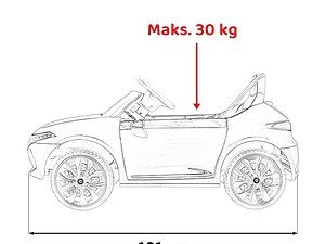 1. Lejer auto pentru copii max. 30 kg, sigur și durabil.