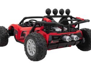 Mașină de curse electrică pentru copii, jucărie de exterior, mașină de teren RC pentru copii, roți mari, design sportiv, divertisment sigur.