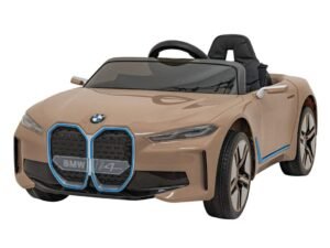 Mașinuță electrică pentru copii BMW, design realist, ideală pentru joacă și dezvoltare.