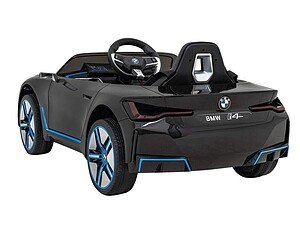 Mașinuță electrică pentru copii BMW i4, jucărie de calitate pentru cei mici.