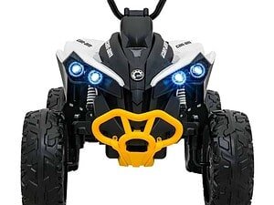 Jucarie electrica pentru copii, ATV cu lumini LED, ideal pentru distractie si aventuri in siguranta.