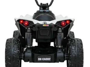 1. Mașină electrică pentru copii, quad cu aspect realist și siguranță maximă.