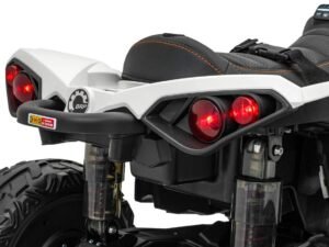 Lumina LED pentru vehicul electric pentru copii, design modern și sigur.