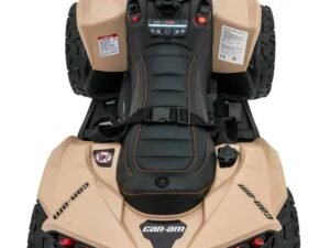 Mașinuță electrică pentru copii cu design realist și siguranță maximă, ideală pentru joacă în exterior.