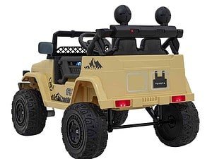 1. Mașinuță electrică pentru copii, model off-road, Toyota, durabilă și sigură.