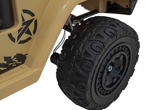 1. Roata mare de cauciuc pentru mașini de jucărie, durabilă și siguranță pentru copii.