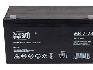 Baterie auto reîncărcabilă, 24V, 7Ah, pentru vehicule și echipamente Industriale.