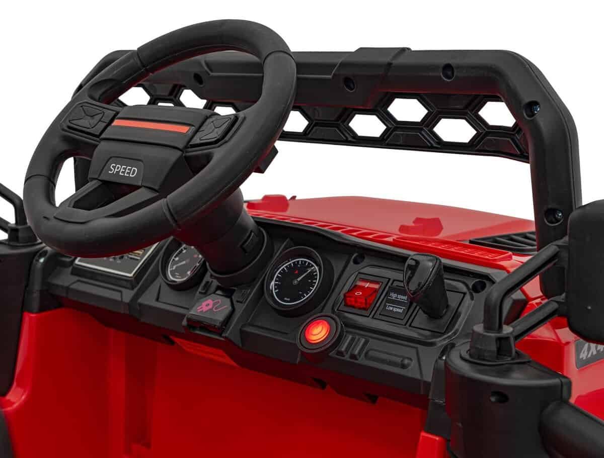 1. Jucărie mașină electrică pentru copii, design realist și control ușor.