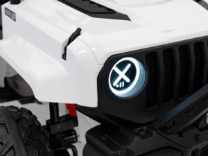 Jucarie masina elektrica pentru copii, design realist, siguranta si distractie pentru cei mici.