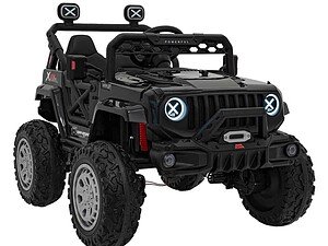 1. Mașinuță electrică pentru copii, design robust și sigur pentru joacă în aer liber.