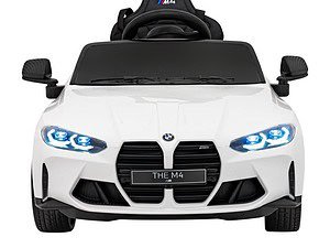Mașinuță electrică pentru copii, model BMW M4, design realist, perfectă pentru cei mici.