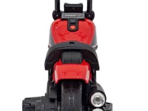 1. Motocicletă electrică pentru copii, model realist cu detalii și lumini de siguranță.