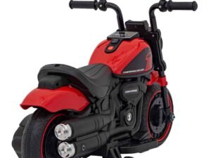 1. Bicicletă electrică pentru copii, design realist, sigură și distractivă.