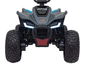 MiniATV electric pentru copii, perfect pentru joacă în aer liber. Ideal pentru distracție și aventură în siguranță.