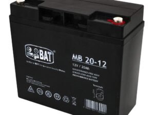 Baterie auto 12V, 20Ah, pentru mașini și vehicule, durabilă și reîncărcabilă.