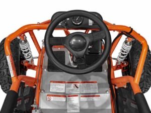 Mașină electrică pentru copii, design sportiv, suspensie, siguranță și distracție pentru cei mici.