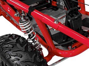 1. Asigurare suspensie și roată off-road pentru vehicule electrice de copii.