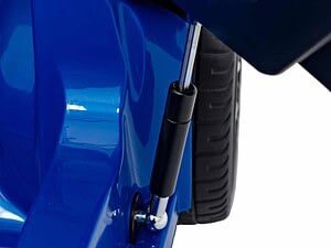 Jucărie auto pentru copii, suspensie și roți robuste, sigură și distractivă pentru cei mici.