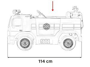 1. Masline jucarie pentru copii, camion pompieri, joaca in aer liber, siguranta copii, cadou ideal.