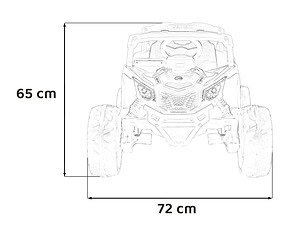 Jucarie pentru copii - dimensiuni 72x65 cm, ideal pentru joaca in siguranta si creativitate.