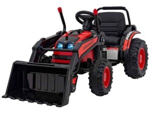 1. Jucarie tractor electric pentru copii, cu lumini și sunete, ideal pentru joacă în aer liber.