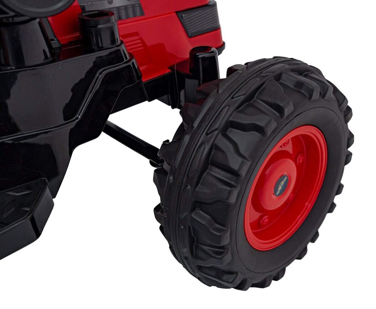 Jucarie traktor copii, roti mari, detalii realiste pentru distractie si invatare.