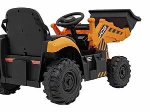 Mașină de jucărie pentru copii, teren accidentat, model JCB, jucării educative și distractive.