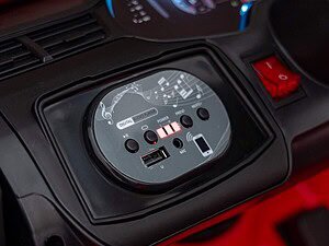 1. Difuzor portabil cu funcții de muzică și microfon pentru copii.