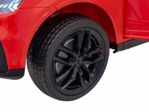 Jucărie auto electrică pentru copii, model realist Audi, design detaliat pentru experiență autentică.