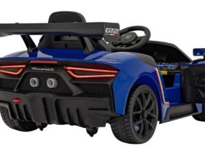 Mașinuță electrică pentru copii, model sport cu design realist și siguranță pe drumuri.