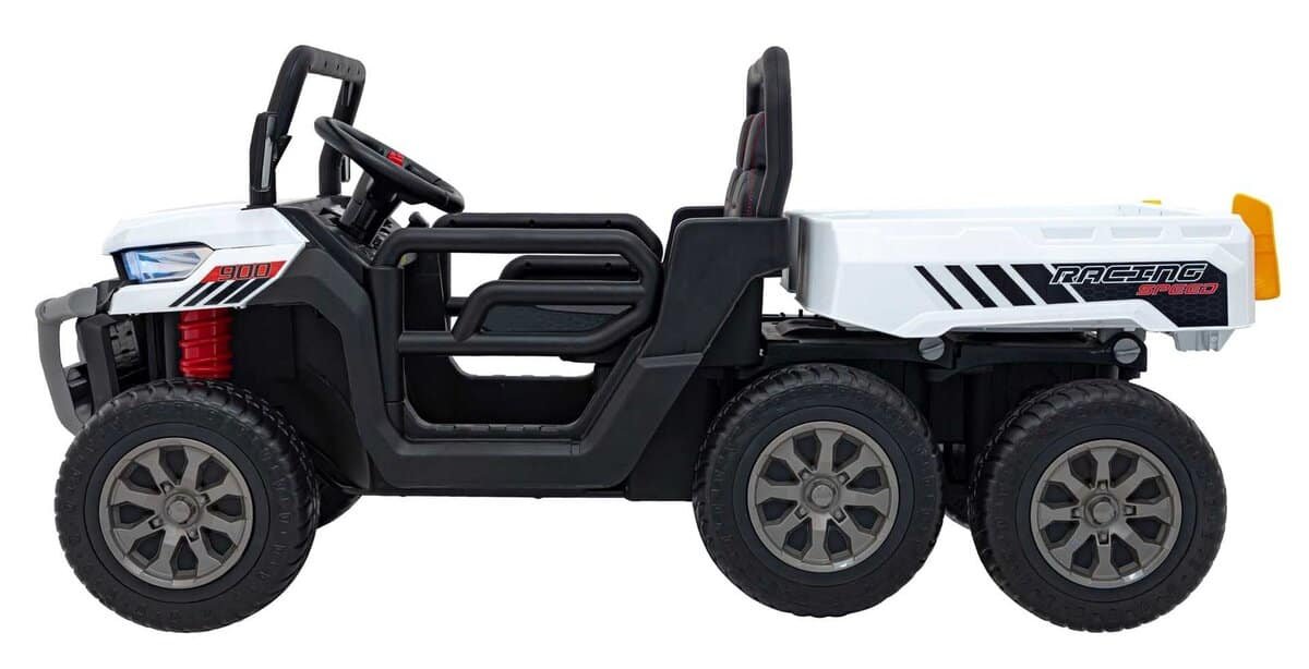 Jucarie camion electric pentru copii, model sport, pentru joaca in curte si acasa.