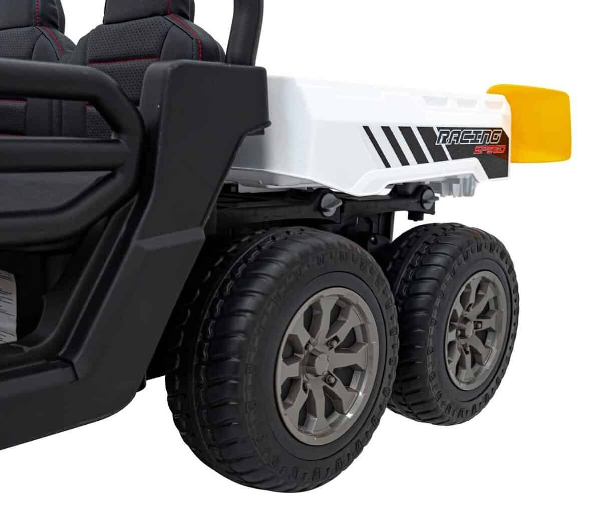 Jucărie auto electrică pentru copii, mașinuță de curse cu design realist și detalii impresionante.