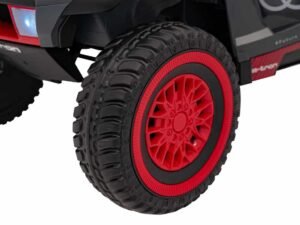 Jucărie mașină electrică pentru copii cu roți antiderapante și design sportiv.