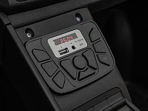 Comutator electronic pentru mașină, display digital, control temperatură, funcții avansate.