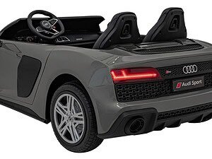Jucarie masinuta decapotabilă pentru copii, model Audi Sport, cu design realist.