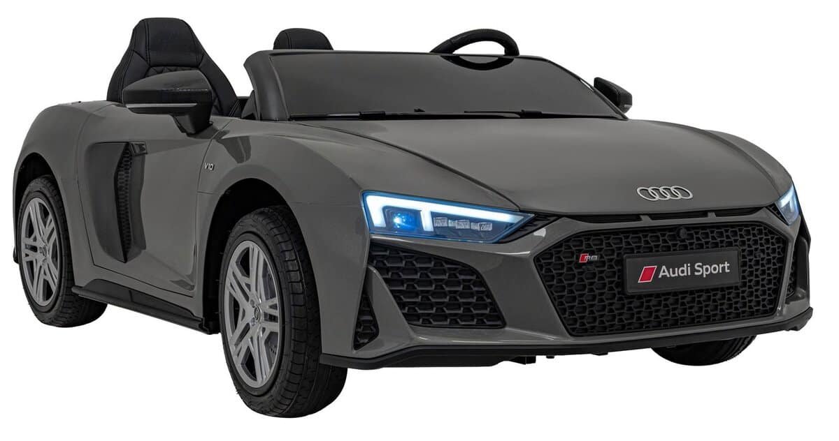 Mașină electrică pentru copii Audi Sport, design realist, pentru joacă și divertisment în curte.